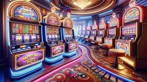 Menampilkan permainan slot online yang populer di platform jin33